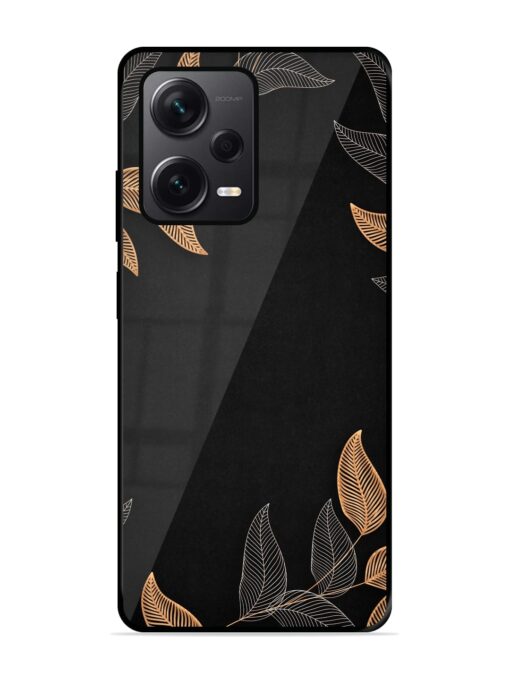 Foliage Art Glossy Metal Phone Cover for Xiaomi Redmi Note 12 Pro Plus (5G) Zapvi