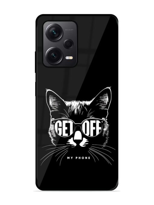 Get Off Glossy Metal TPU Phone Cover for Xiaomi Redmi Note 12 Pro Plus (5G)