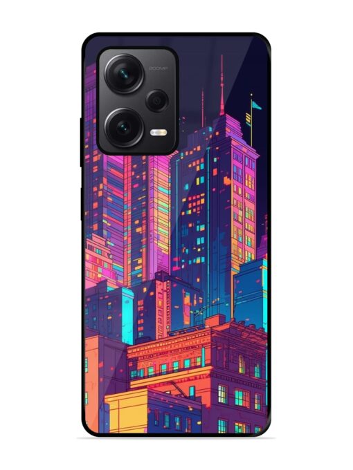 City View Glossy Metal Phone Cover for Xiaomi Redmi Note 12 Pro Plus (5G)