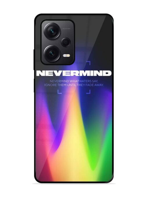 Nevermind Glossy Metal Phone Cover for Xiaomi Redmi Note 12 Pro Plus (5G) Zapvi