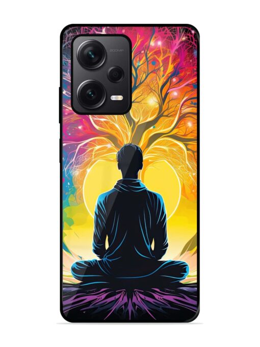 Mind Colourful Glossy Metal Phone Cover for Xiaomi Redmi Note 12 Pro Plus (5G)