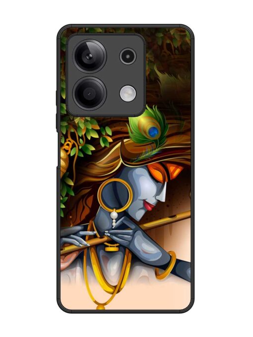 Krishna Glossy Metal Phone Cover for Xiaomi Redmi Note 13 (5G) Zapvi