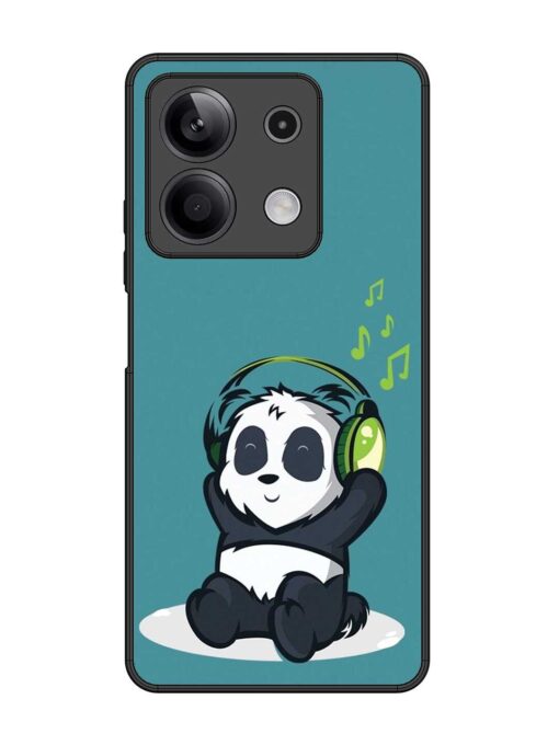 Music Panda Glossy Metal Phone Cover for Xiaomi Redmi Note 13 (5G) Zapvi