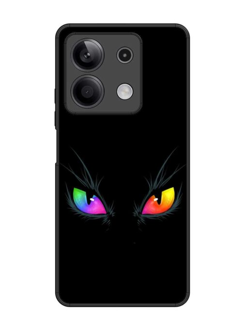 Cat Eyes Glossy Metal Phone Cover for Xiaomi Redmi Note 13 (5G) Zapvi