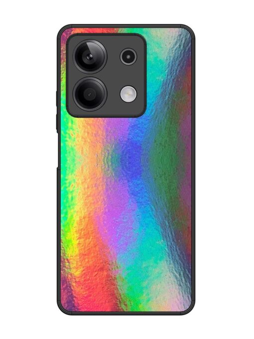 Colorful Holographic Background Glossy Metal TPU Phone Cover for Xiaomi Redmi Note 13 (5G)