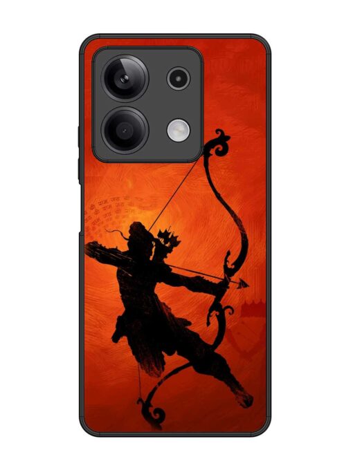 Illustration Lord Rama Glossy Metal Phone Cover for Xiaomi Redmi Note 13 (5G) Zapvi