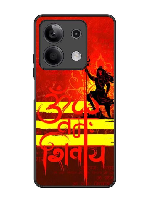 Illustration Lord Shiva Glossy Metal TPU Phone Cover for Xiaomi Redmi Note 13 (5G) Zapvi