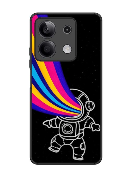 Astronaut Glossy Metal TPU Phone Cover for Xiaomi Redmi Note 13 (5G) Zapvi