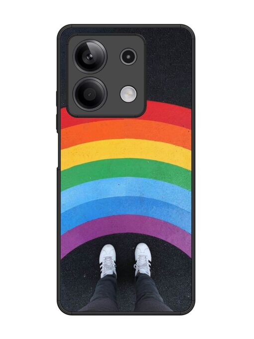 Legs Rainbow Glossy Metal TPU Phone Cover for Xiaomi Redmi Note 13 (5G) Zapvi