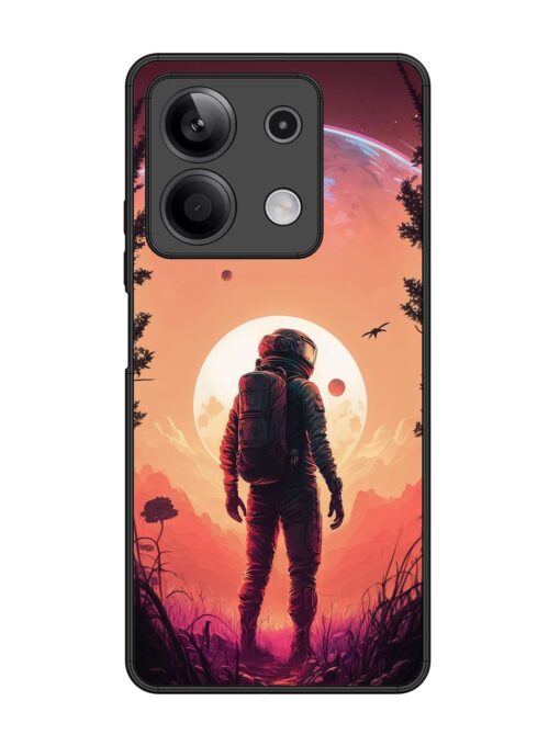 Red Sky At Morning Glossy Metal Phone Cover for Xiaomi Redmi Note 13 (5G) Zapvi