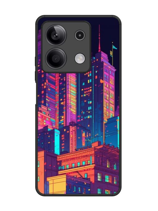 City View Glossy Metal Phone Cover for Xiaomi Redmi Note 13 (5G) Zapvi