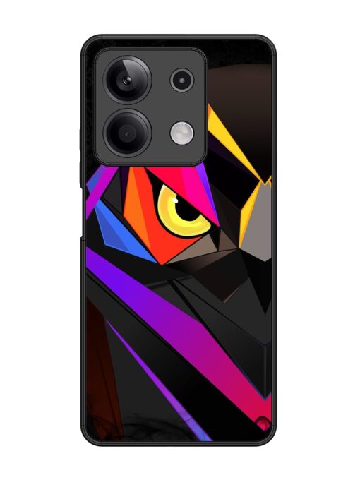 Wpap Owl Glossy Metal Phone Cover for Xiaomi Redmi Note 13 (5G) Zapvi