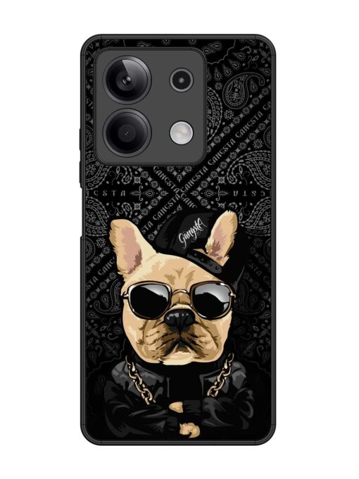 Gangsta Cool Sunmetales Dog Glossy Metal Phone Cover for Xiaomi Redmi Note 13 (5G) Zapvi