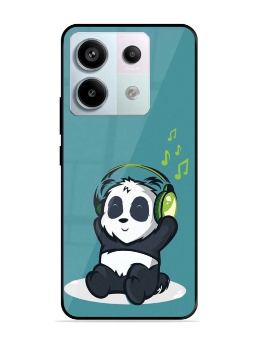 Music Panda Glossy Metal Phone Cover for Xiaomi Redmi Note 13 Pro (5G) Zapvi