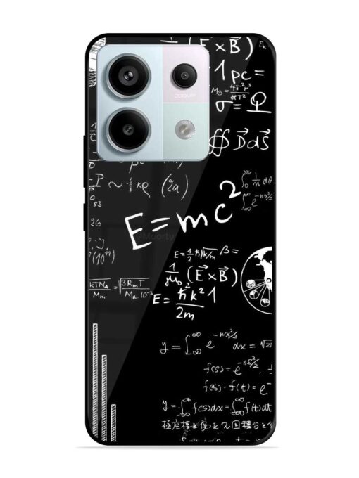 E=Mc2 Mass?Energy Equivalence Glossy Metal Phone Cover for Xiaomi Redmi Note 13 Pro (5G)