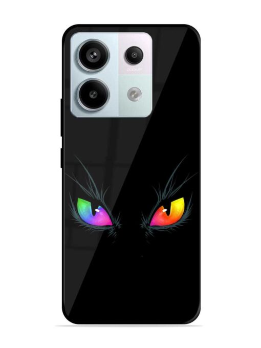 Cat Eyes Glossy Metal Phone Cover for Xiaomi Redmi Note 13 Pro (5G) Zapvi