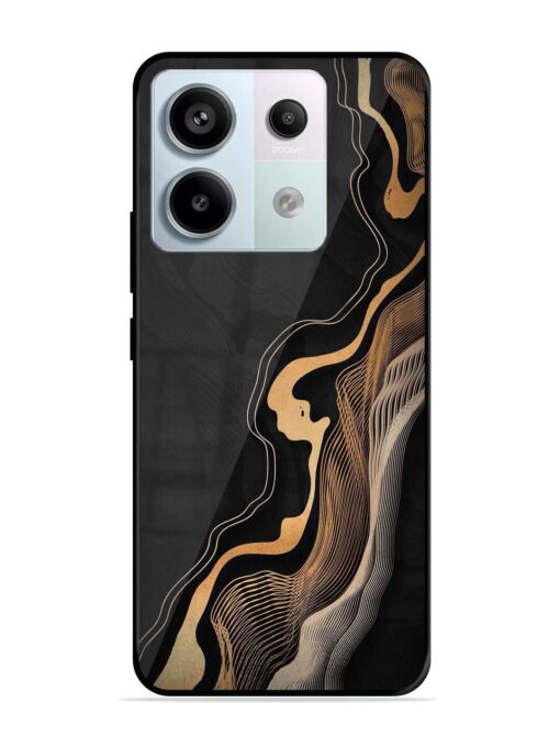 Abstract Art Glossy Metal TPU Phone Cover for Xiaomi Redmi Note 13 Pro (5G) Zapvi