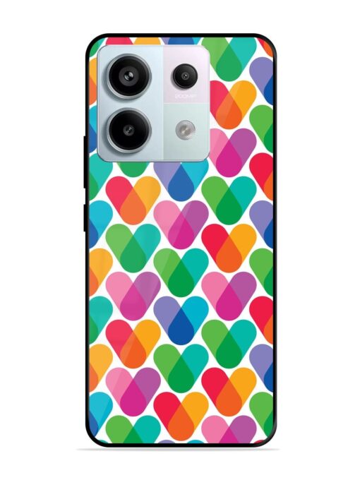 Overlapping Colors Colorful Glossy Metal TPU Phone Cover for Xiaomi Redmi Note 13 Pro (5G) Zapvi