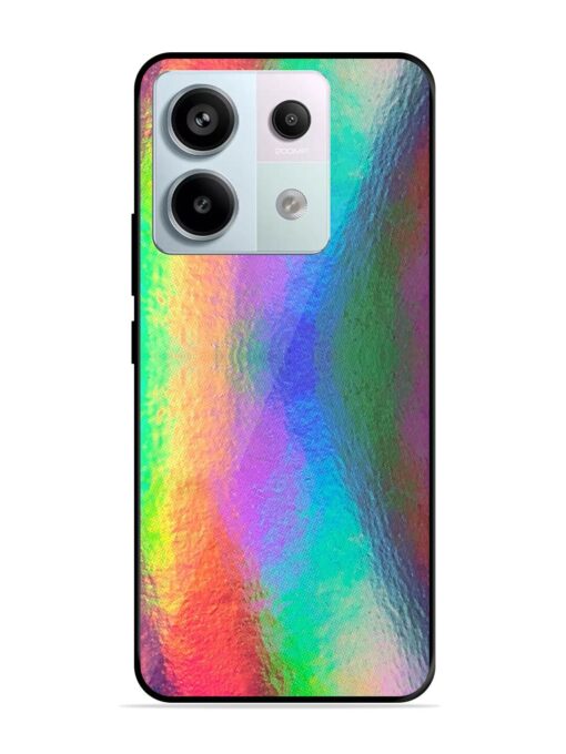 Colorful Holographic Background Glossy Metal TPU Phone Cover for Xiaomi Redmi Note 13 Pro (5G)