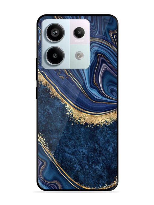 Abstract Background Blue Glossy Metal TPU Phone Cover for Xiaomi Redmi Note 13 Pro (5G) Zapvi