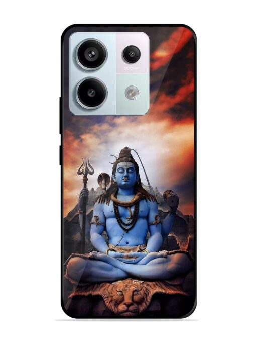 Jai Jai Shiv Glossy Metal Phone Cover for Xiaomi Redmi Note 13 Pro (5G) Zapvi