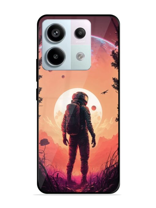 Red Sky At Morning Glossy Metal Phone Cover for Xiaomi Redmi Note 13 Pro (5G) Zapvi