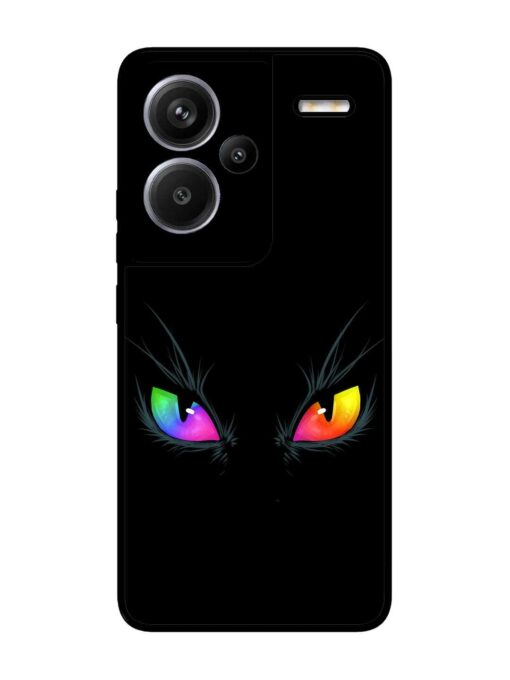 Cat Eyes Glossy Metal Phone Cover for Xiaomi Redmi Note 13 Pro Plus (5G) Zapvi