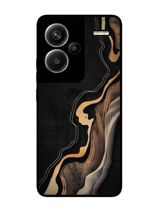 Abstract Art Glossy Metal TPU Phone Cover for Xiaomi Redmi Note 13 Pro Plus (5G) Zapvi