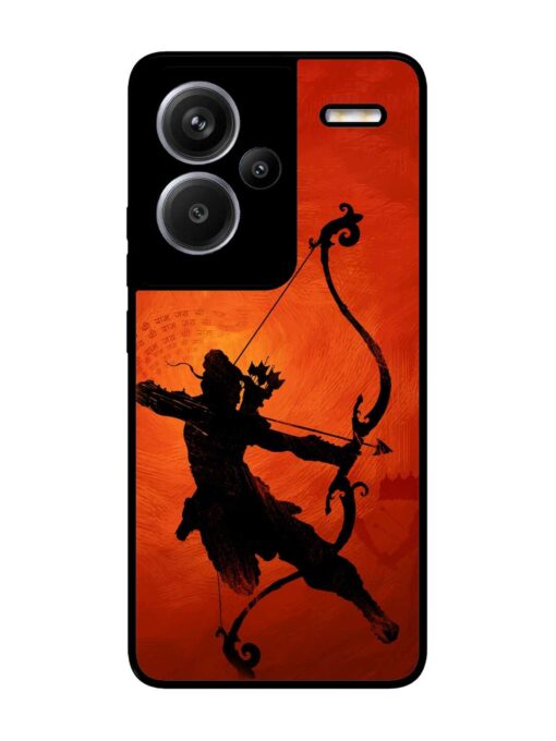 Illustration Lord Rama Glossy Metal Phone Cover for Xiaomi Redmi Note 13 Pro Plus (5G) Zapvi