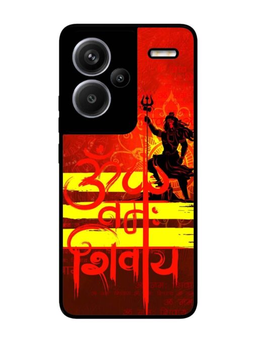 Illustration Lord Shiva Glossy Metal TPU Phone Cover for Xiaomi Redmi Note 13 Pro Plus (5G) Zapvi