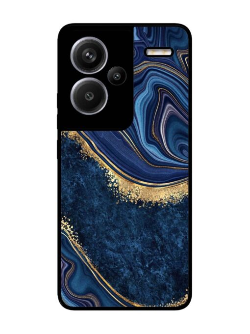 Abstract Background Blue Glossy Metal TPU Phone Cover for Xiaomi Redmi Note 13 Pro Plus (5G) Zapvi