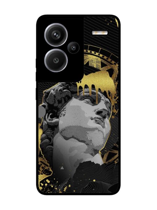 Roman Face Glossy Metal Phone Cover for Xiaomi Redmi Note 13 Pro Plus (5G) Zapvi