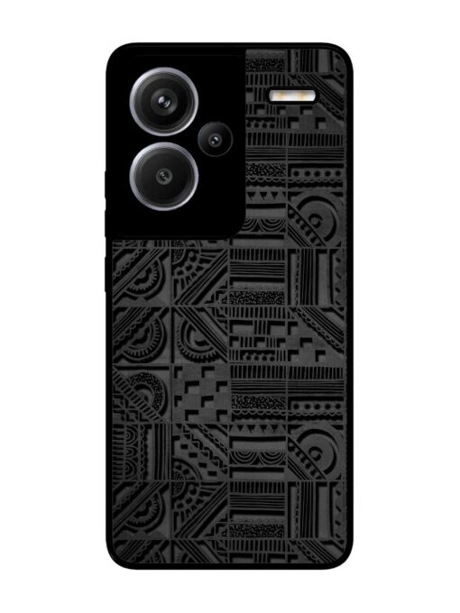 Seamless Pattern Glossy Metal Phone Cover for Xiaomi Redmi Note 13 Pro Plus (5G) Zapvi