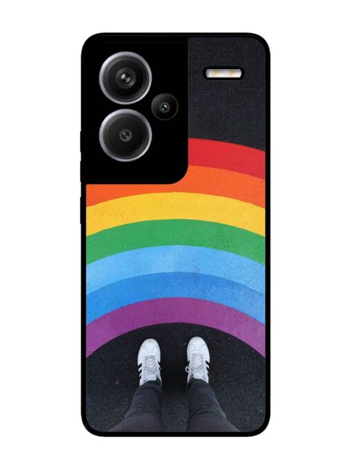 Legs Rainbow Glossy Metal TPU Phone Cover for Xiaomi Redmi Note 13 Pro Plus (5G) Zapvi