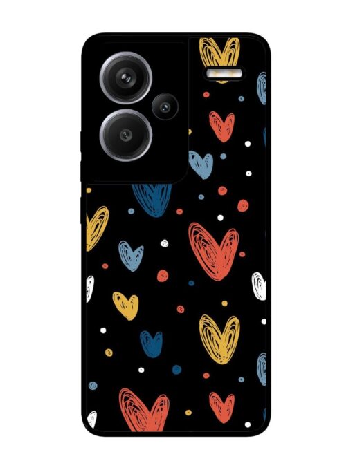 Happy Valentines Day Glossy Metal TPU Phone Cover for Xiaomi Redmi Note 13 Pro Plus (5G) Zapvi