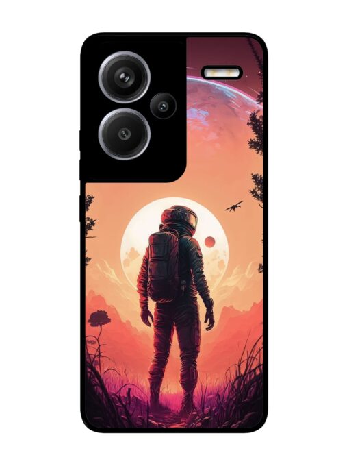 Red Sky At Morning Glossy Metal Phone Cover for Xiaomi Redmi Note 13 Pro Plus (5G) Zapvi