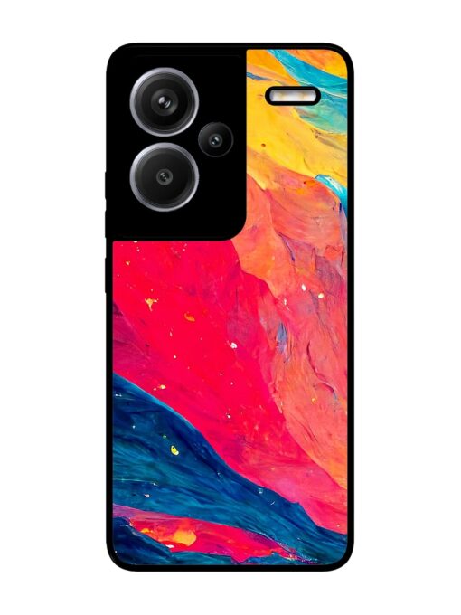 Starry Night Glossy Metal Phone Cover for Xiaomi Redmi Note 13 Pro Plus (5G) Zapvi