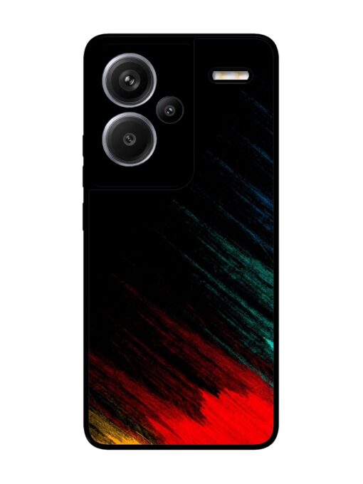 Color Pattern Glossy Metal Phone Cover for Xiaomi Redmi Note 13 Pro Plus (5G) Zapvi