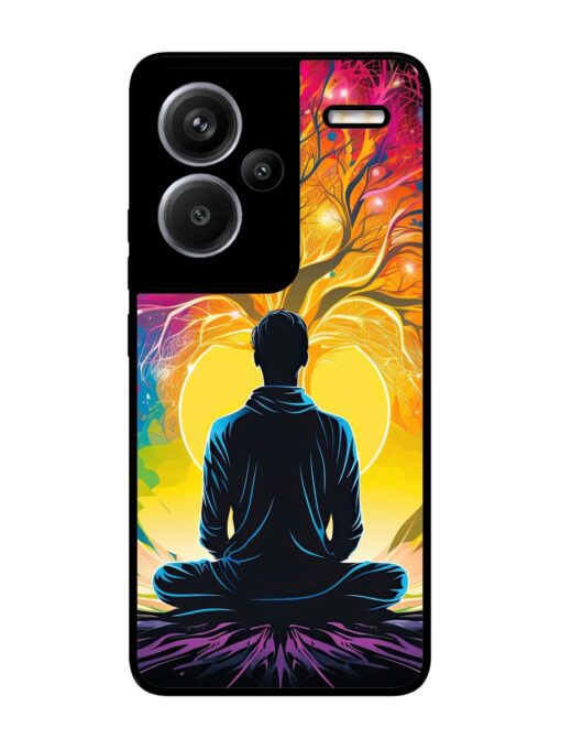 Mind Colourful Glossy Metal Phone Cover for Xiaomi Redmi Note 13 Pro Plus (5G) Zapvi