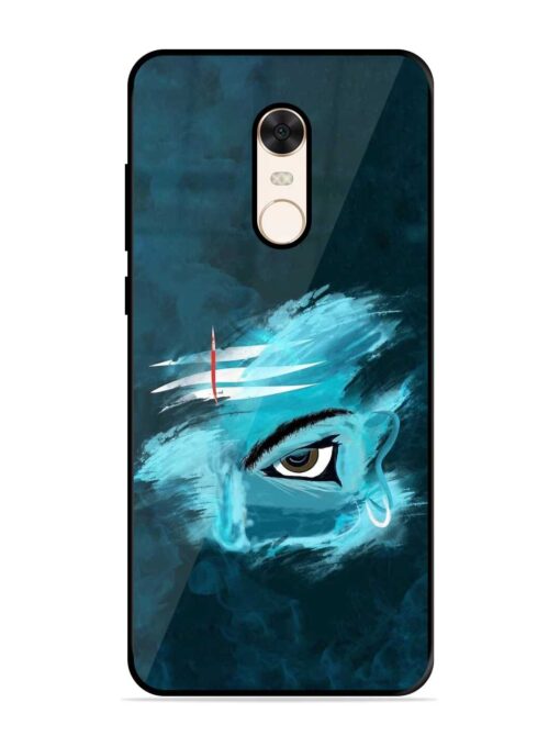 Lord Shiva Glossy Metal Phone Cover for Xiaomi Redmi Note 5 Zapvi