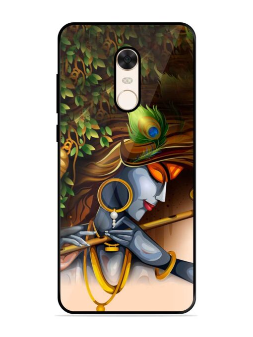 Krishna Glossy Metal Phone Cover for Xiaomi Redmi Note 5 Zapvi