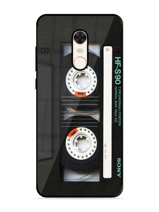 Sony Hf-S90 Cassette Glossy Metal Phone Cover for Xiaomi Redmi Note 5 Zapvi