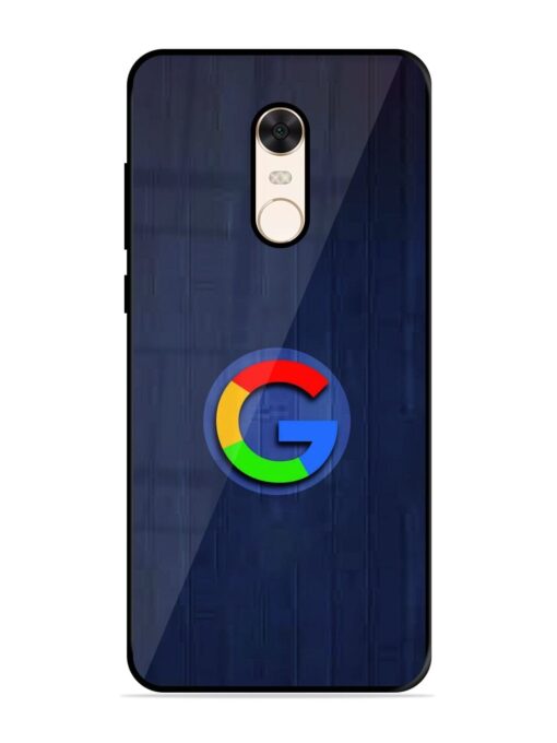 Google Logo Printed Glossy Metal TPU Phone Cover for Xiaomi Redmi Note 5 Zapvi