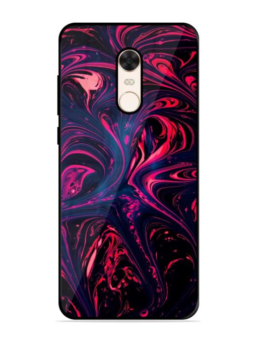 Abstract Background Glossy Metal Phone Cover for Xiaomi Redmi Note 5 Zapvi