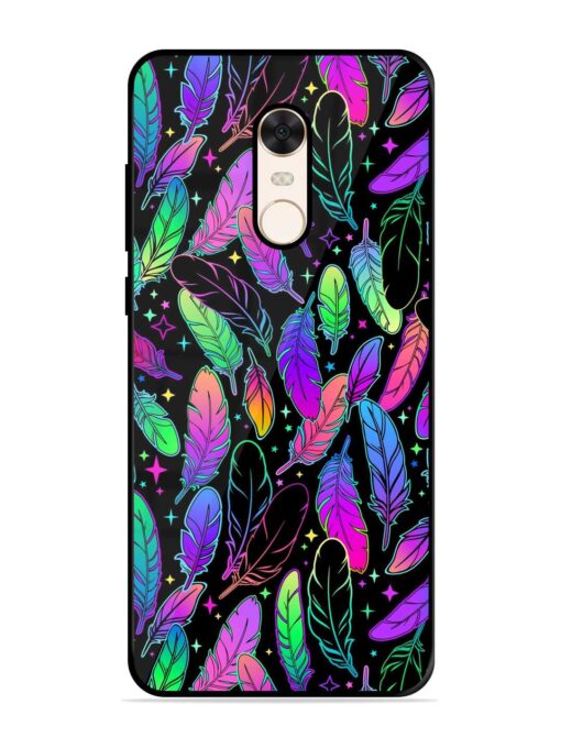 Bright Multi Colored Seamless Glossy Metal Phone Cover for Xiaomi Redmi Note 5 Zapvi