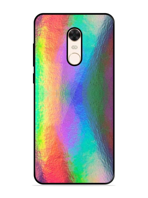 Colorful Holographic Background Glossy Metal TPU Phone Cover for Xiaomi Redmi Note 5 Zapvi