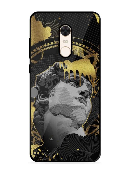 Roman Face Glossy Metal Phone Cover for Xiaomi Redmi Note 5 Zapvi