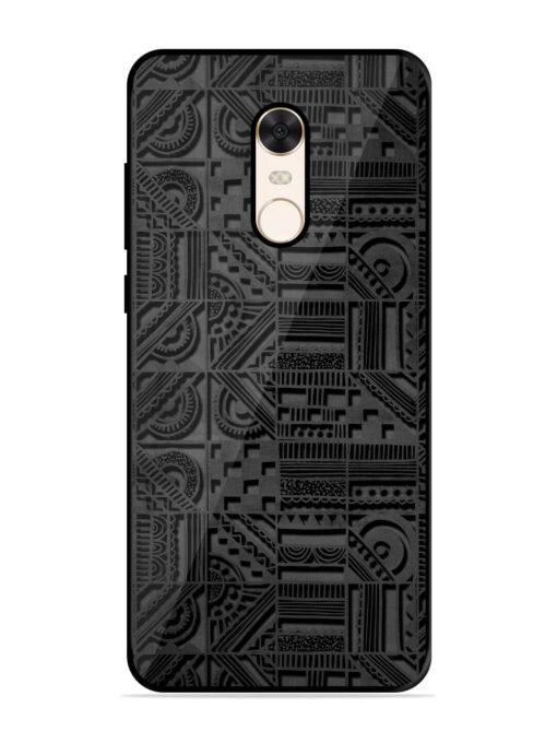 Seamless Pattern Glossy Metal Phone Cover for Xiaomi Redmi Note 5 Zapvi