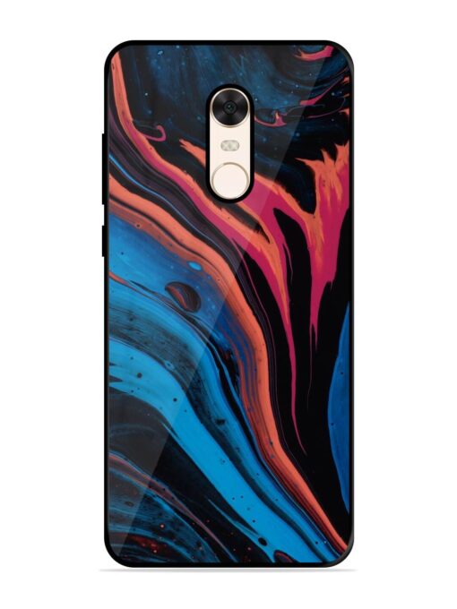 Liquefied Art Glossy Metal TPU Phone Cover for Xiaomi Redmi Note 5 Zapvi