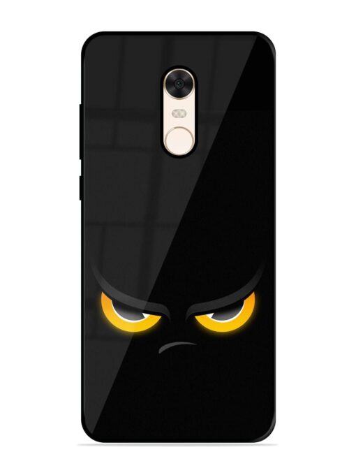 Scary Yellow Eye Glossy Metal TPU Phone Cover for Xiaomi Redmi Note 5 Zapvi